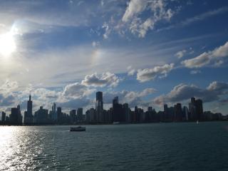 illinois, chicago, skyline